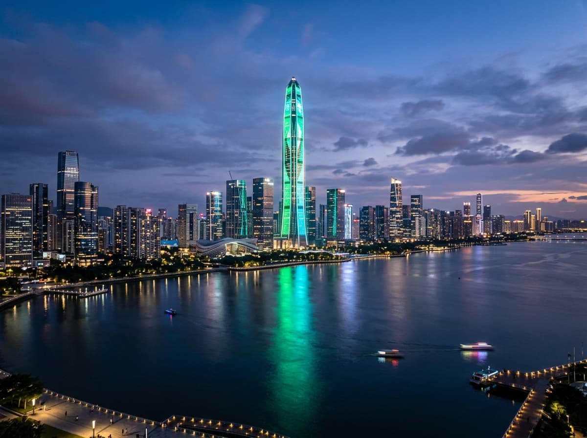 Shenzhen Skyline — MSI9 China Brasil